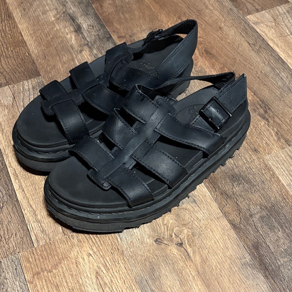 Dr. Martens Black Women's Sandals